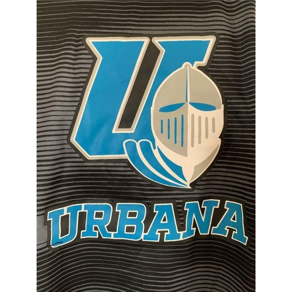 Urbana Blue Knights Mens Size 3XL Black Russell Athletic Shirt Image 2