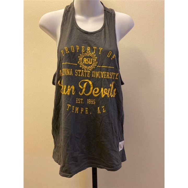 Arizona State Sun Devils Womens M Medium Gray Shirt Image 1