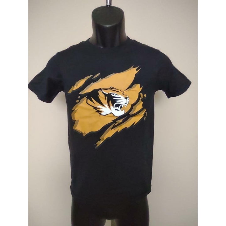 Missouri Tigers Youth Size S Small 8 Black Shirt Image 1