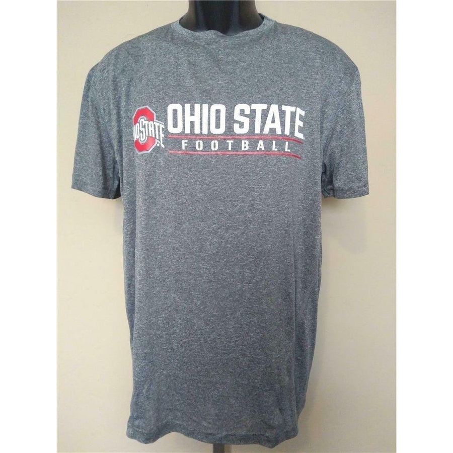 Ohio State Buckeyes Football Mens Size M Gray J. America Athletic Shirt Image 1