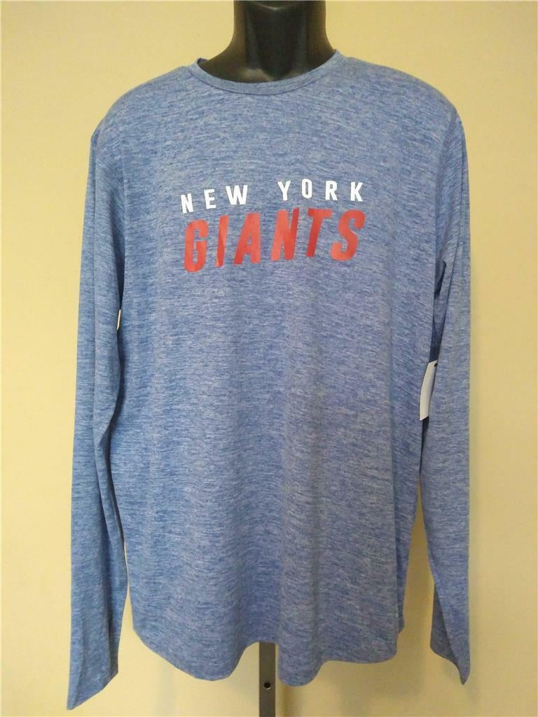 NY Giants Mens Size L Large Blue MSX By Michael Strahan Athletic Shirt Image 1