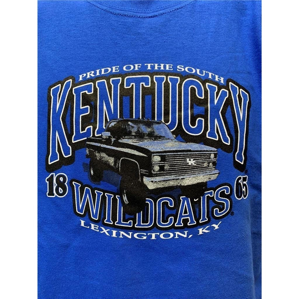 Kentucky Wildcats Youth Size XL X-Large Blue Shirt Image 2