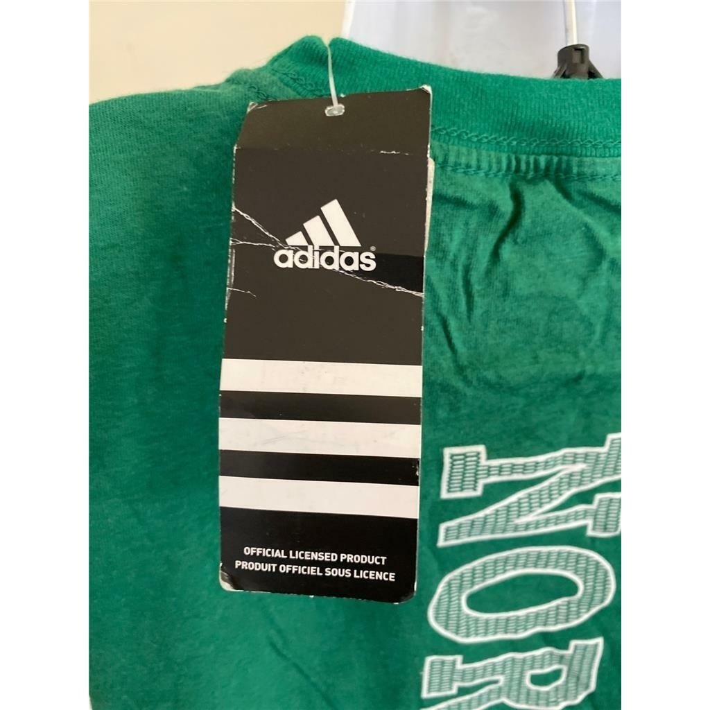 North Dakota Fighting Sioux Youth Size S Small Green Adidas Shirt Image 3