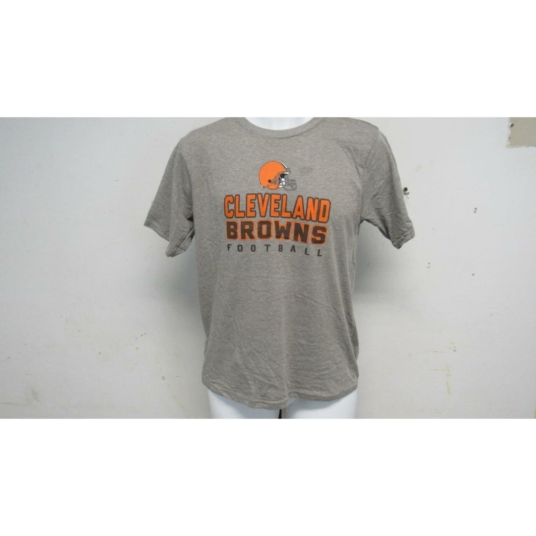 Cleveland Browns Youth Size L Large (14/16) Gray Shirt Image 2