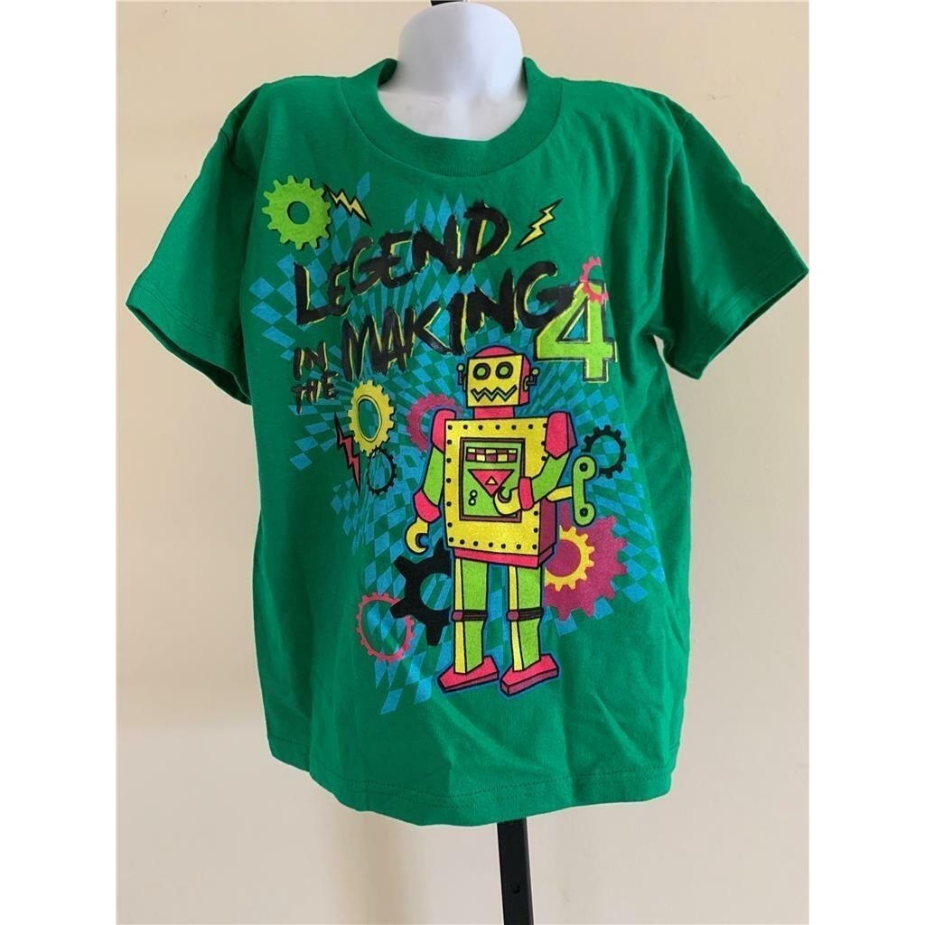 Legend In The Making Kids Size M Medium Green Shirt Image 1