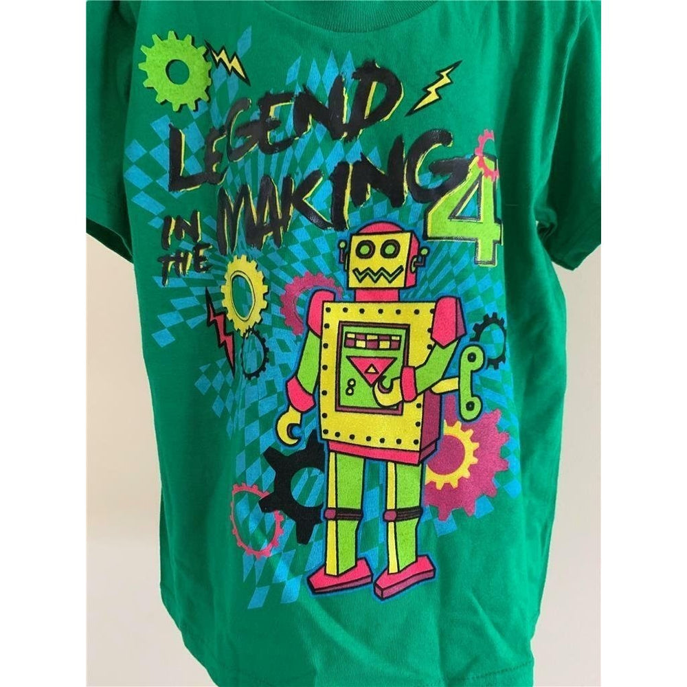 Legend In The Making Kids Size M Medium Green Shirt Image 2