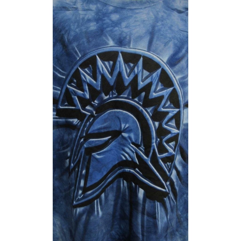 USC Trojans Mens Sizes M Medium Blue Tye Dyed Shirt Image 1