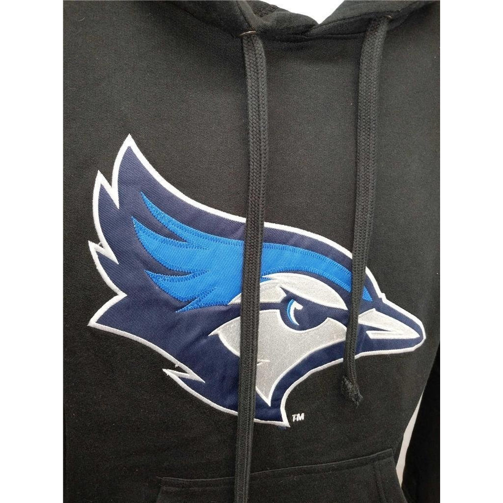 Creighton Blue Jays Mens S Small Black Full Zip Jacket Hoodie 40 Image 2