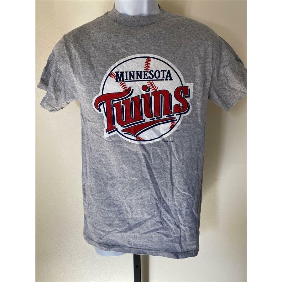 Minnesota Twins Mens Size S Small Gray Shirt Image 1