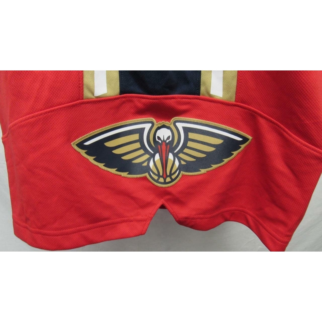 Orleans Pelicans Mens Size 2XL Adidas Swingman Red Shorts 65 Image 2