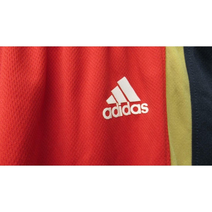 Orleans Pelicans Mens Size 2XL Adidas Swingman Red Shorts 65 Image 3