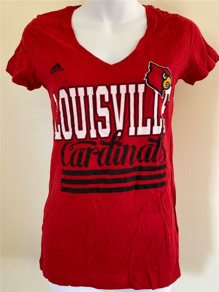 Louisville Cardinals Womens Size S Small Red Shirt Image 1