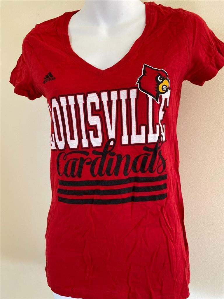 Louisville Cardinals Womens Size S Small Red Shirt Image 2