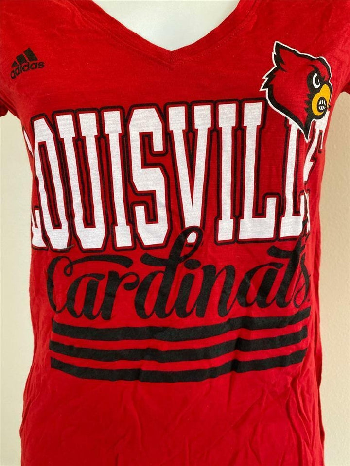 Louisville Cardinals Womens Size S Small Red Shirt Image 3