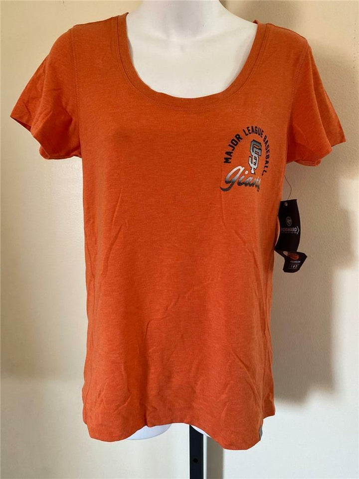 San Francisco Giants Womens Size S Small Orange Shirt Image 1