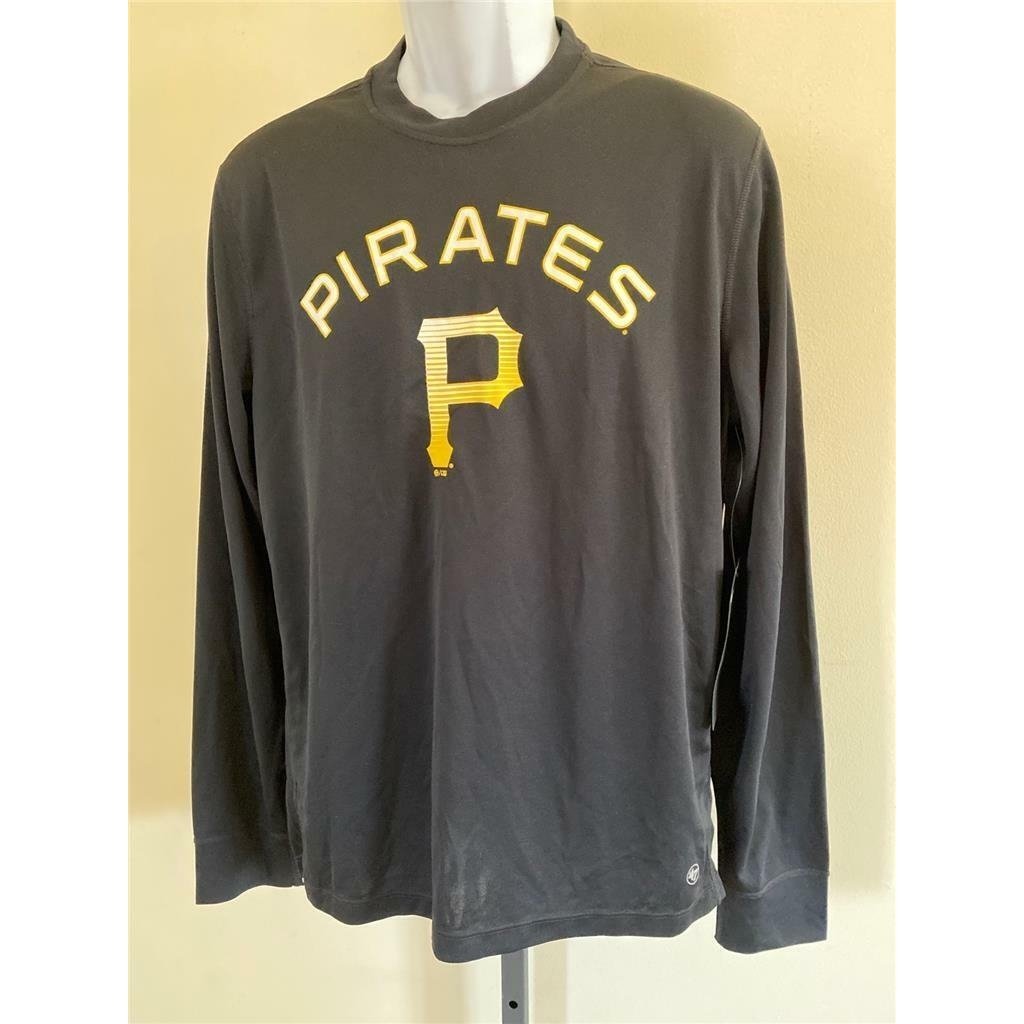 Pittsburgh Pirates Mens Size M Medium Black Shirt Image 2