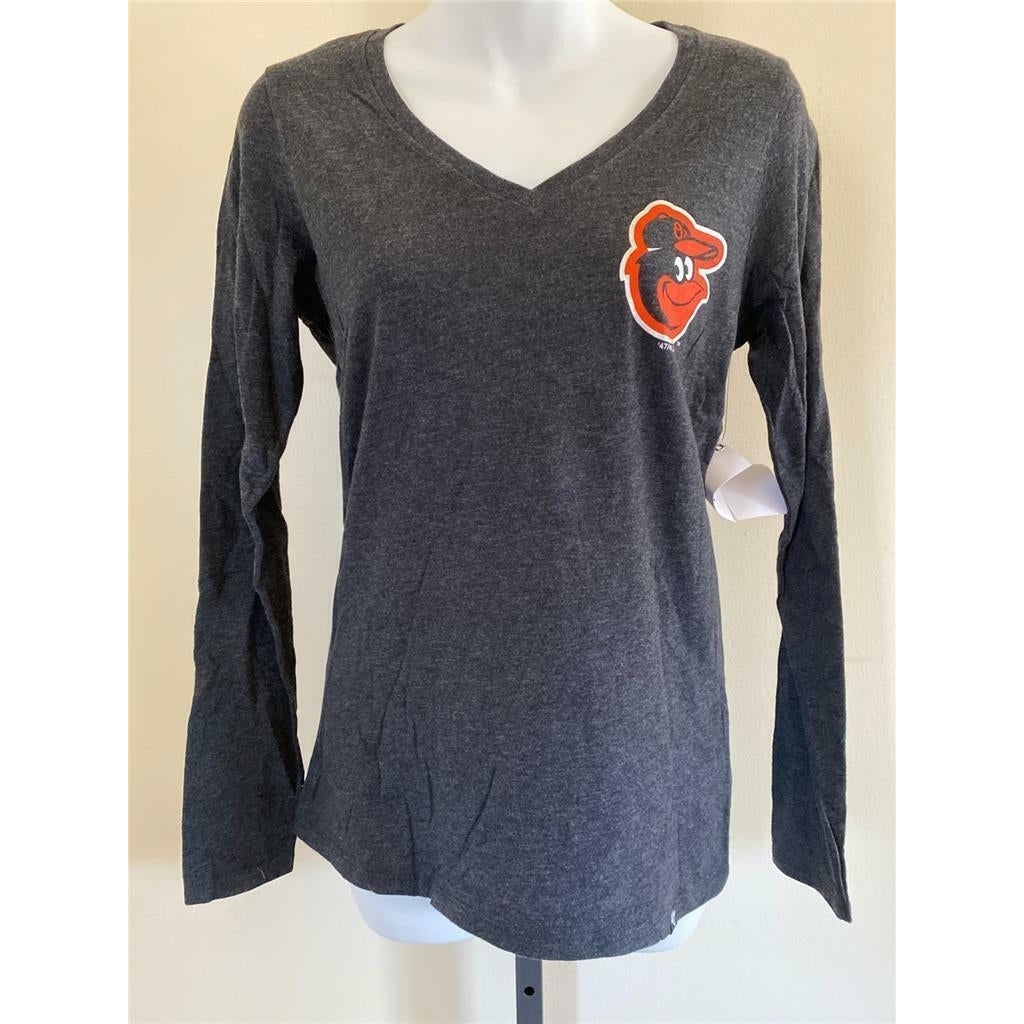 Baltimore Orioles Womens Size S Small Black Shirt Image 1