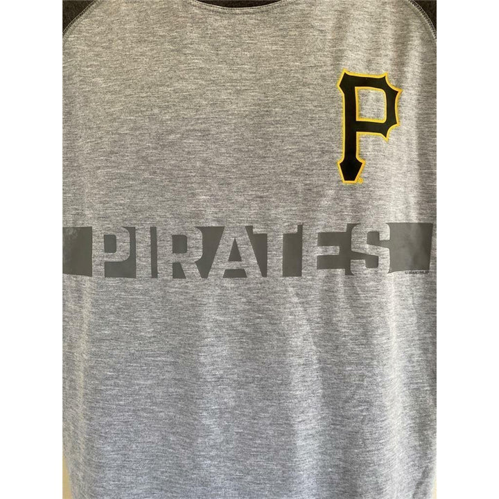 Pittsburgh Pirates Mens Size M Medium Gray Shirt Image 3