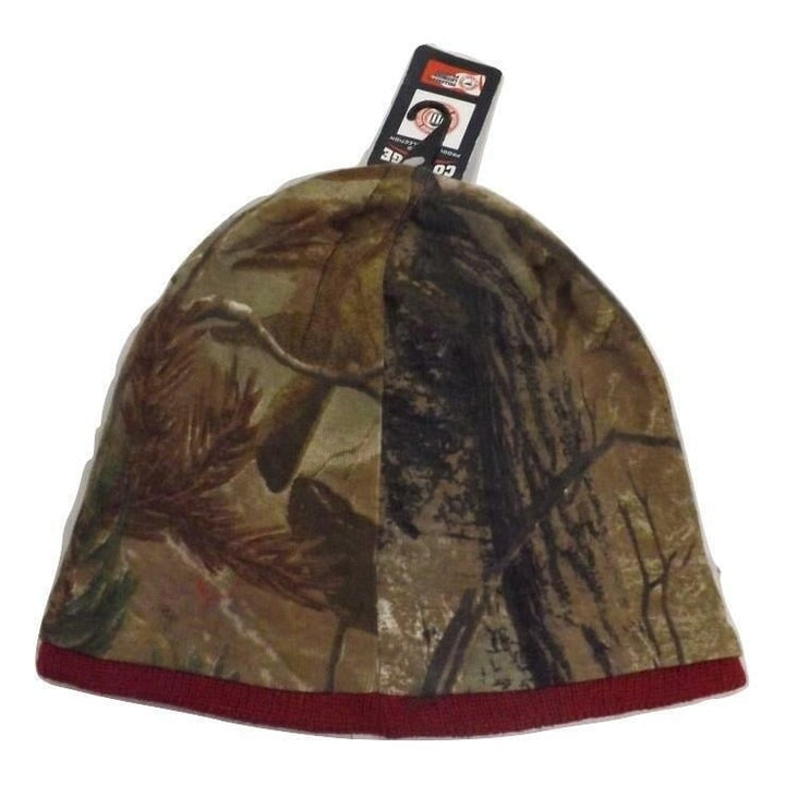 Minnesota Golden Gophers Mens Adult Size OSFA Camo Beanie Hat Image 3