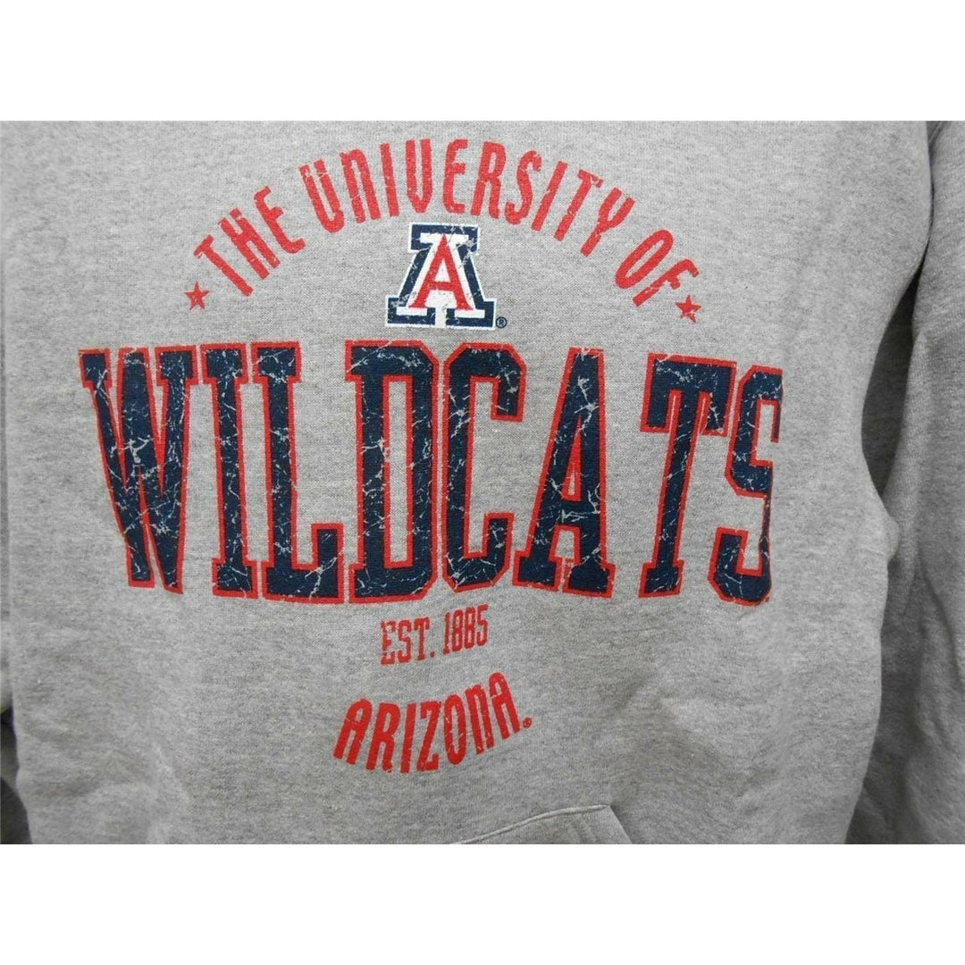 University of Arizona Wildcats Mens Size L Large Gray Hoodie Image 3