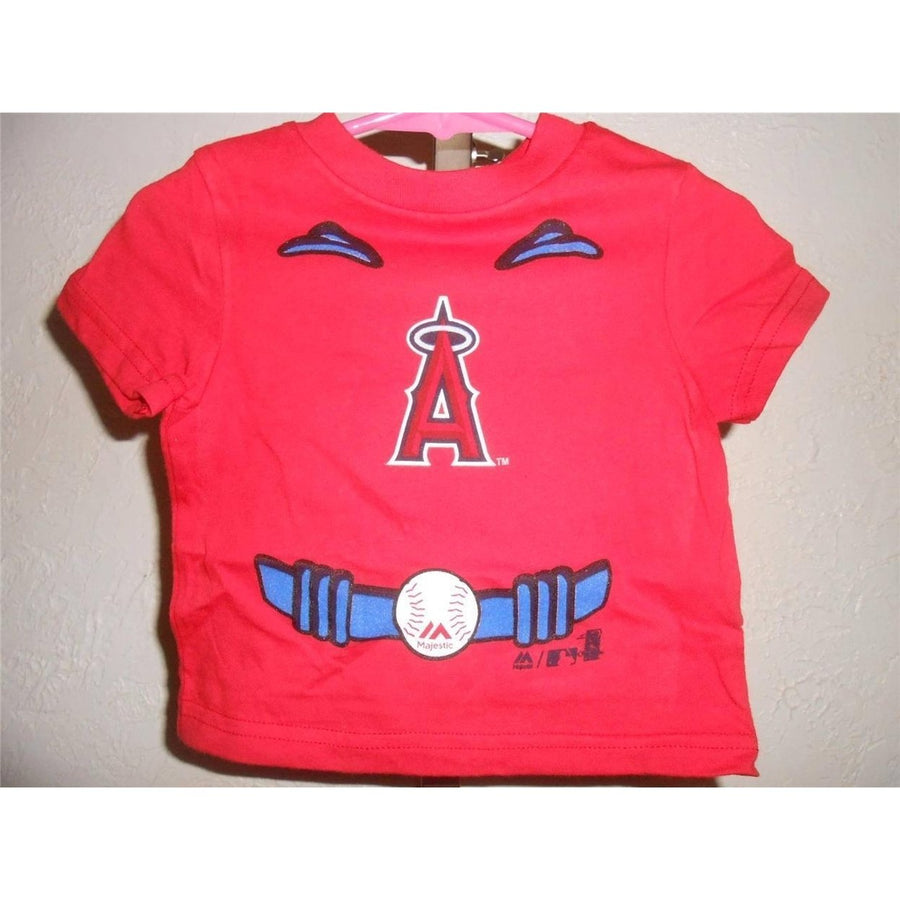 Los Angeles Anaheim Angels INFANT 0/3 Months Red Shirt 35QQ Image 1