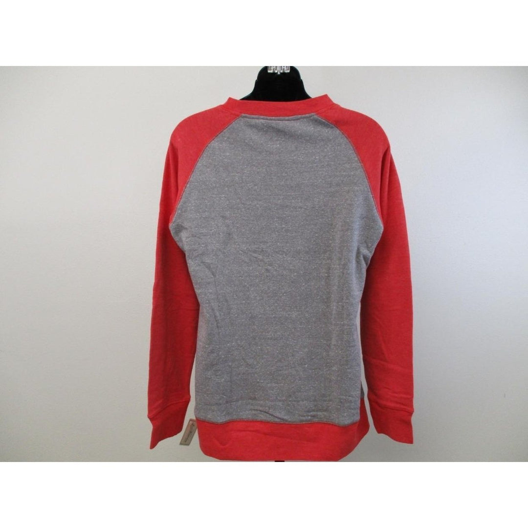 Charlevoix MI Michigan Womens Size M Medium Gray/Red Sweatshirt Image 4