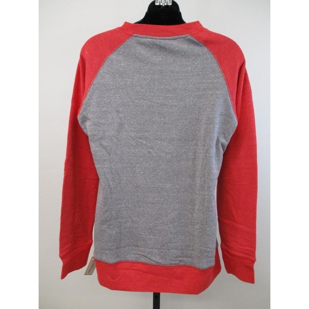 Charlevoix MI Michigan Womens Size M Medium Gray/Red Sweatshirt Image 6