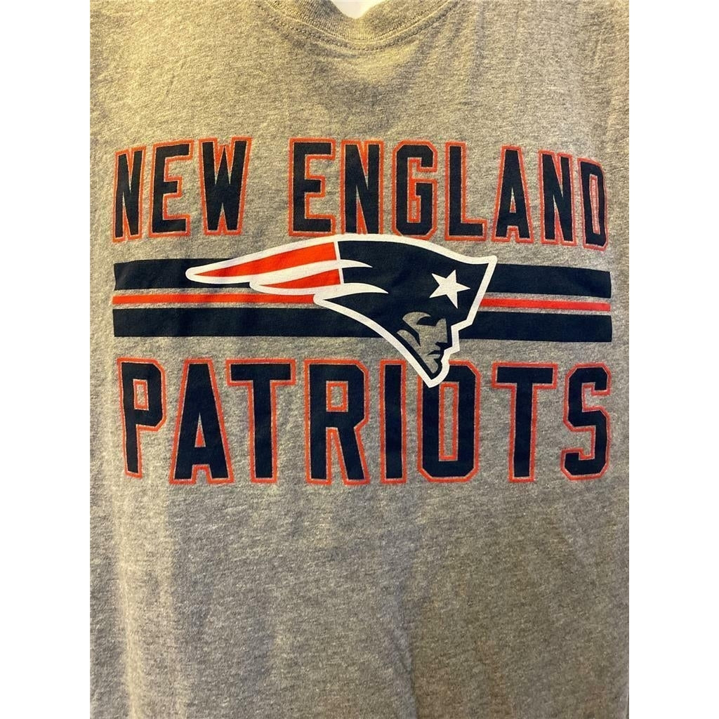 England Patriots Mens Size M Medium Gray Shirt Image 4