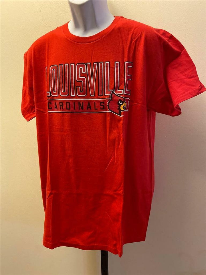 Louisville Cardinals Mens Size L Large Red Shirt Image 2