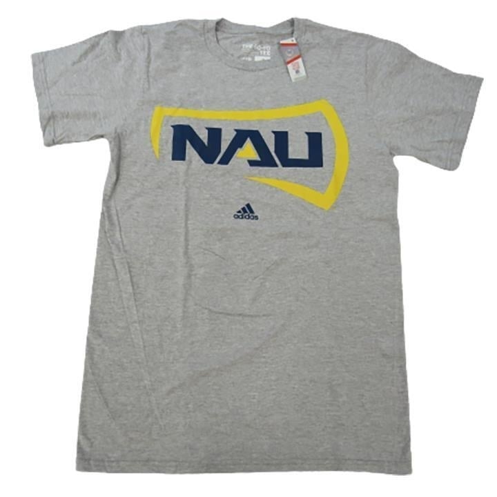 Northern Arizona Lumberjacks Mens Size S Small Adidas Gray Shirt Image 1