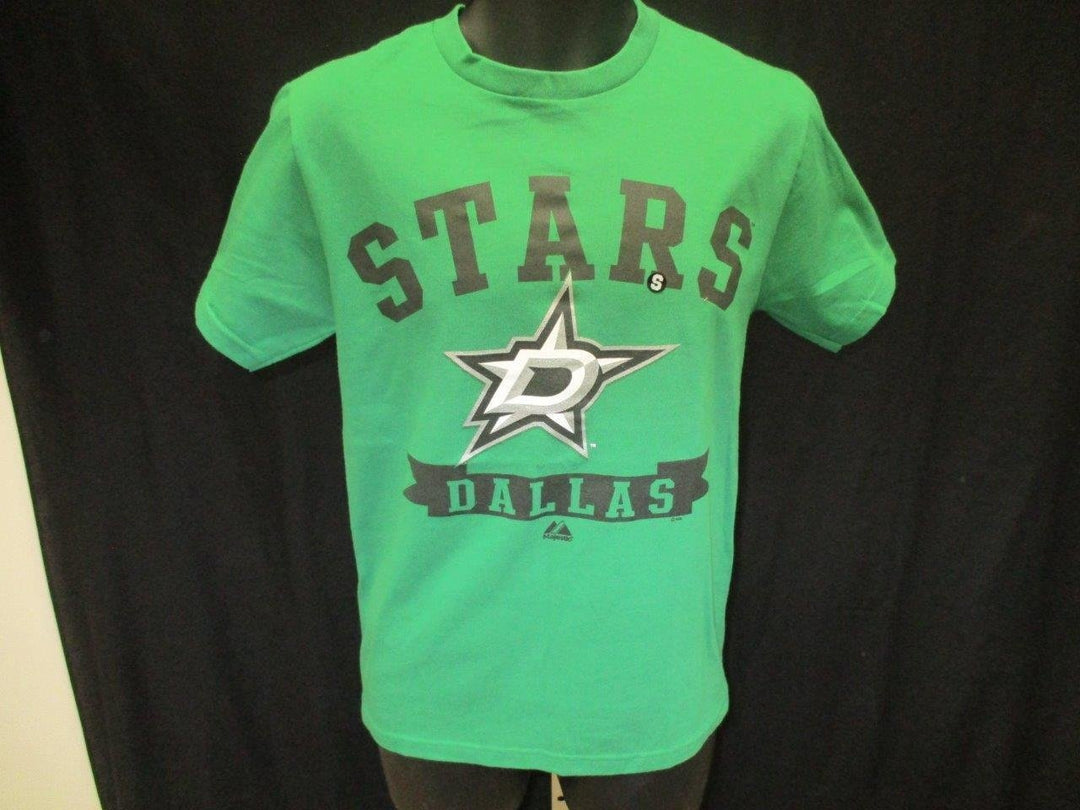 Dallas Stars Size S Small Green Majestic Shirt 25 MSRP Image 2