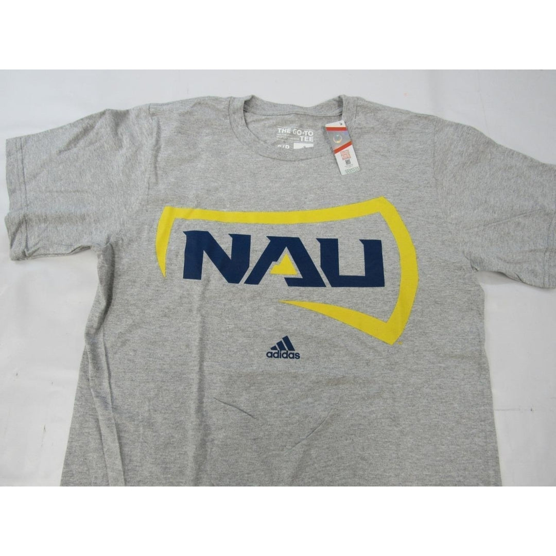 Northern Arizona Lumberjacks Mens Size S Small Adidas Gray Shirt Image 3