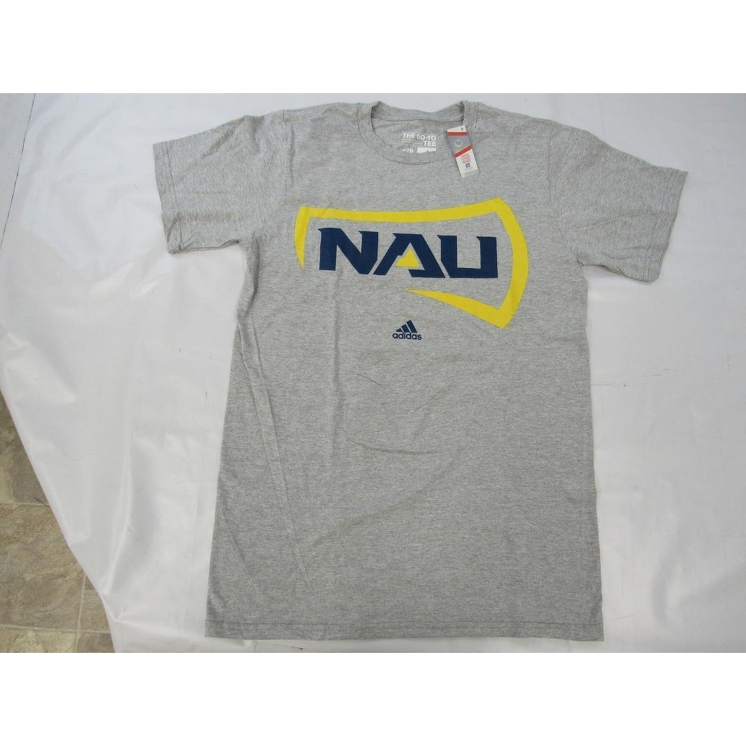 Northern Arizona Lumberjacks Mens Size S Small Adidas Gray Shirt Image 4