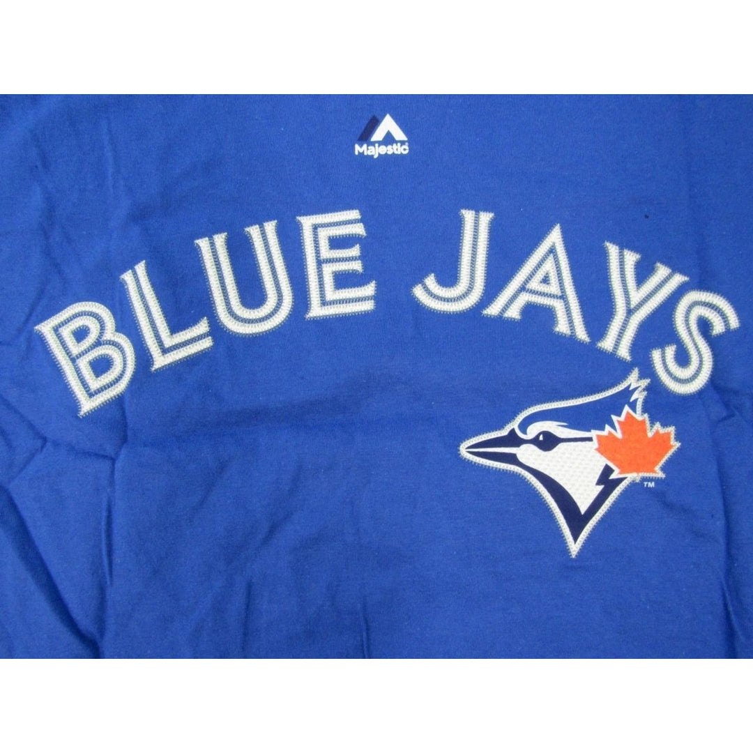 Toronto Blue Jays 20 Josh Donaldson Majestic Womens Plus Size 1X Shirt Image 2