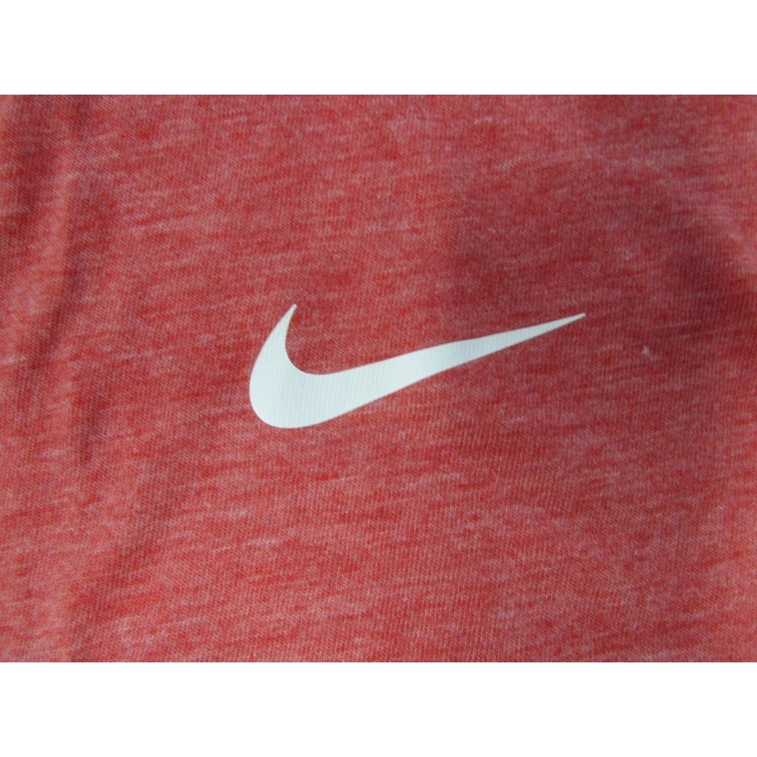 Texas Tech University Womens Size M Nike Dri-Fit Red V-Neck Shirt 34 Image 4