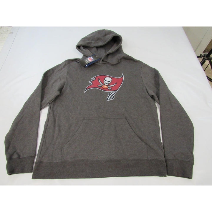 Tampa Bay Buccaneers 1 Best Dad Mens Size L Large Dark Gray Hoodie Image 1