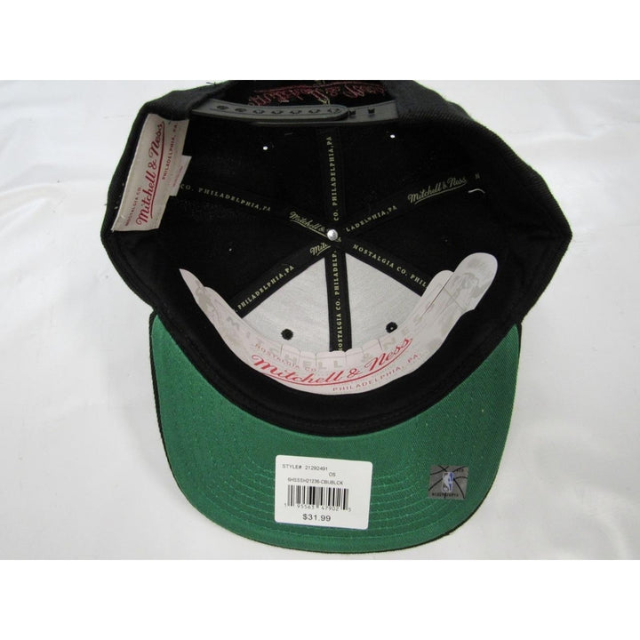 1991 Finals Chicago Bulls Mitchell and Ness Mens Size OSFA Snapback Flatbrim Hat Image 6