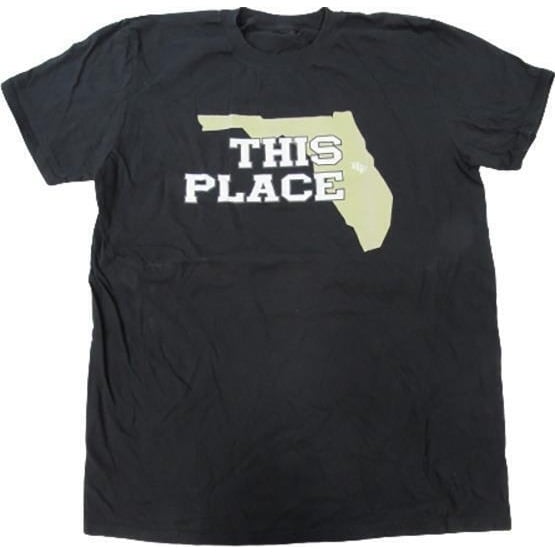 UCF Knights "This Place" Mens Size L Large Black Shirt Image 1