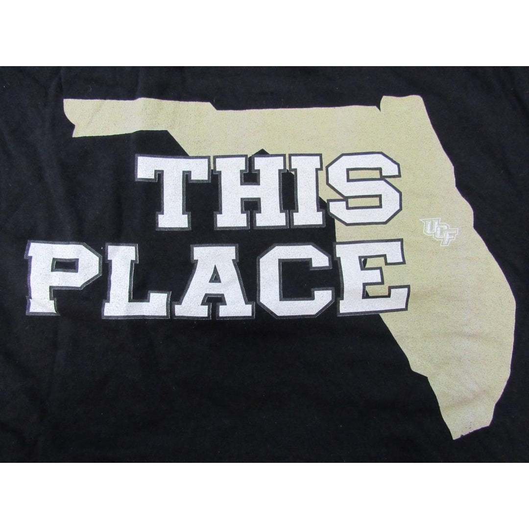 UCF Knights "This Place" Mens Size L Large Black Shirt Image 3