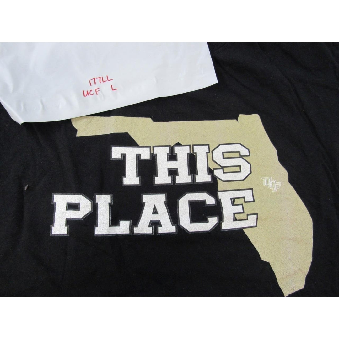 UCF Knights "This Place" Mens Size L Large Black Shirt Image 4