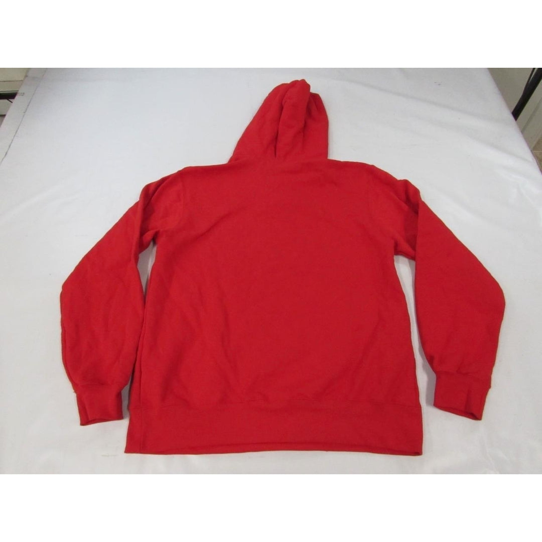 Los Angeles Clippers Womens Size S Small Red Adidas Fleece Hoodie Image 2