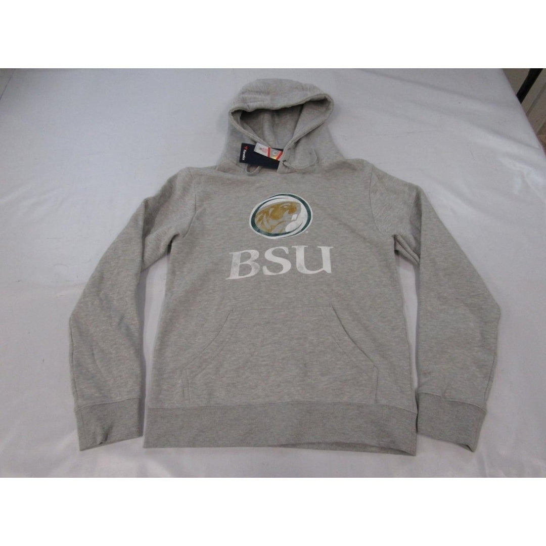 Bemidji State Beavers Mens Size S Small Light Gray Hoodie Image 1