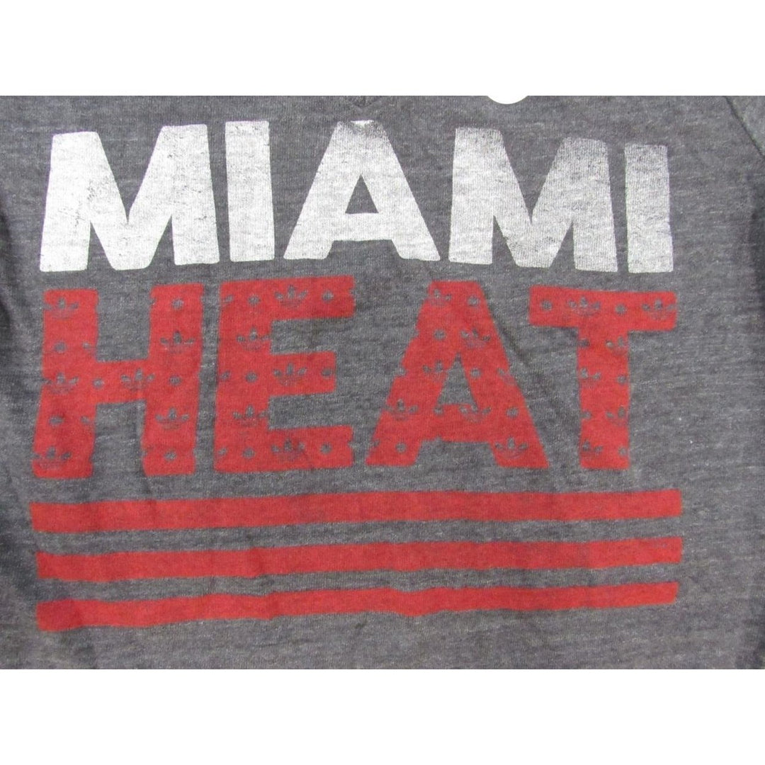 Miami Heat Womens Size S Small Gray Adidas Shirt Image 4