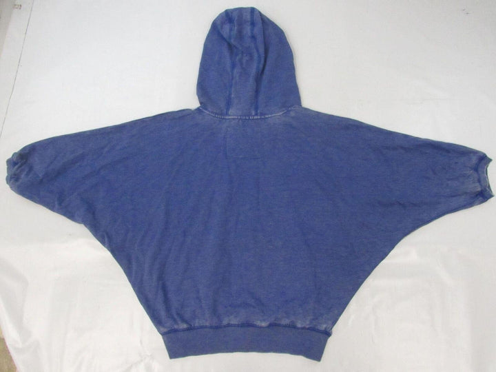 York Knicks Womens Size S Small Flared Cut Blue Hoodie Image 2