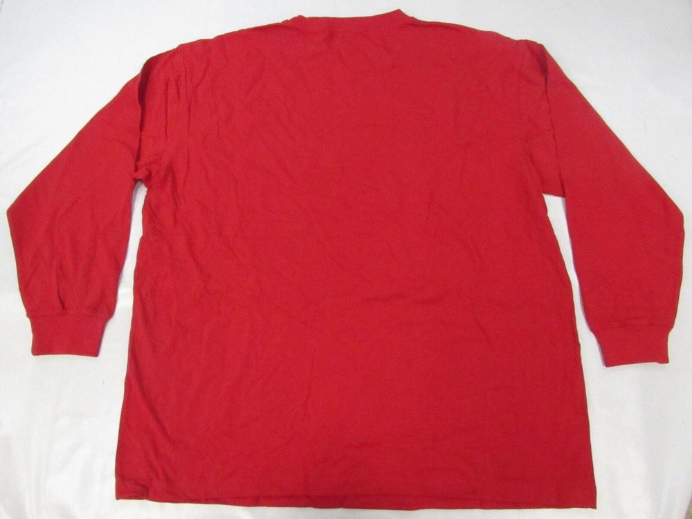 Chicago Bulls Mens Size 3XL Red Majestic Long Sleeve Shirt Image 2