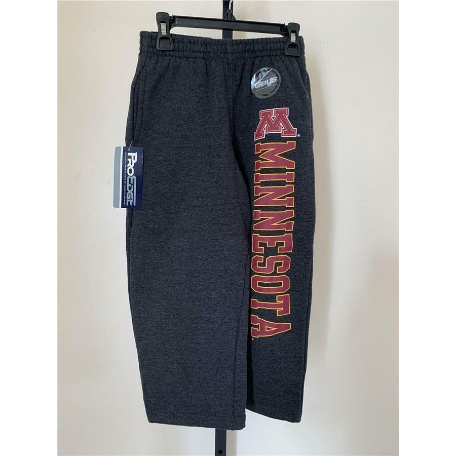 Minnesota Golden Gophers Boys Size S Small Gray Pro Edge Pants Image 1