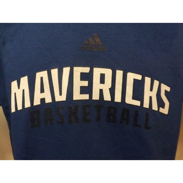 Dallas Mavericks Adidas Youth Medium M 10/12 Blue Shirt Image 2