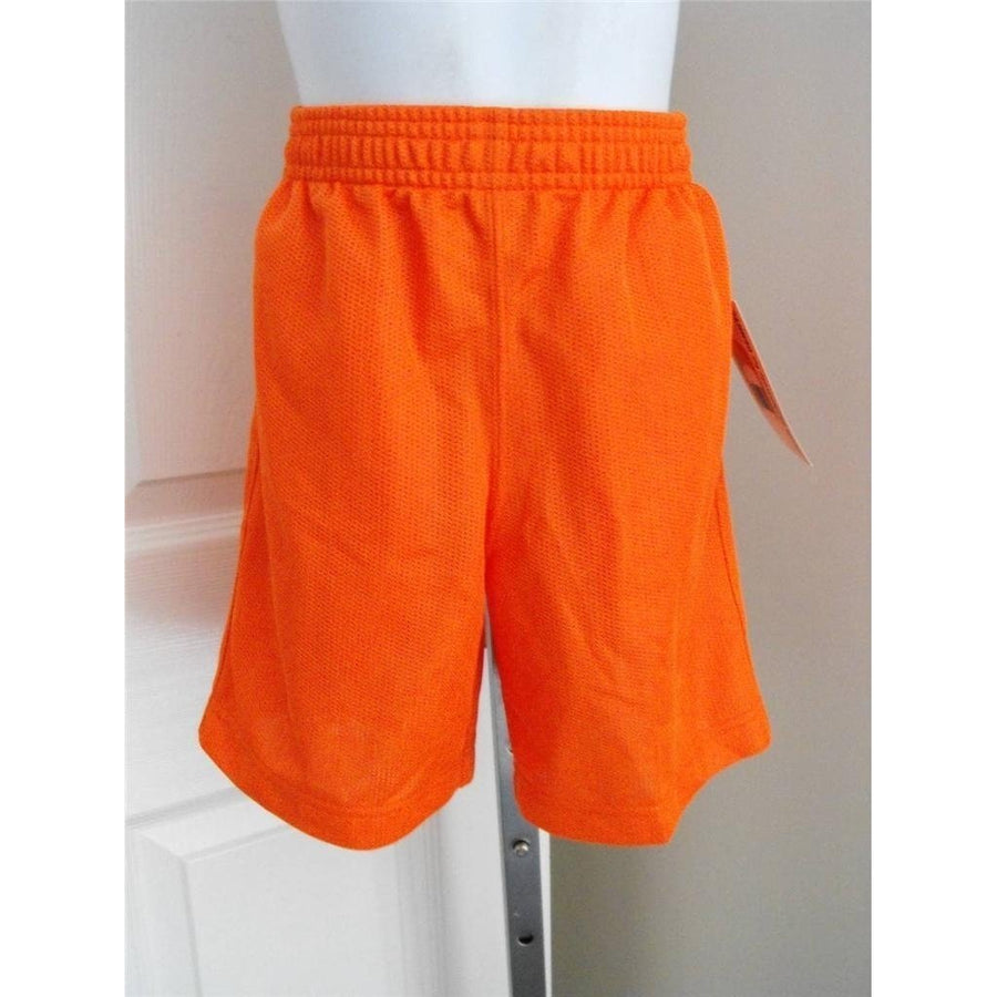 Orange Mesh Collegiate Kids Small (4) Shorts by Dennys 59XS Image 1