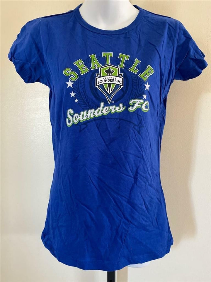 Seattle Sounders Womens Size S Small Blue Shirt Image 1