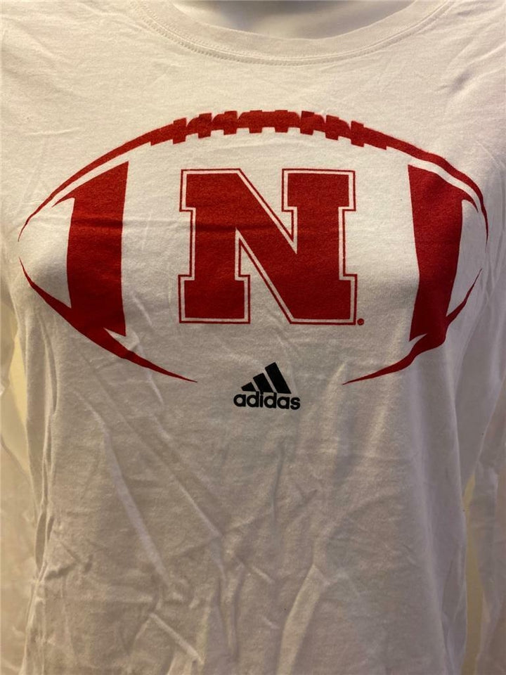 Nebraska Cornhuskers Womens Size M Medium White Shirt Image 3